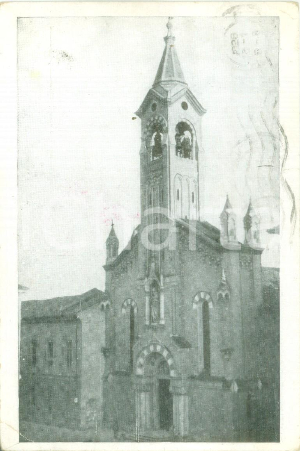Cartolina originale da collezione 1959 ASTI Santuario di San Giuseppe Padri Giuseppini Cartolina postale FG VG 1