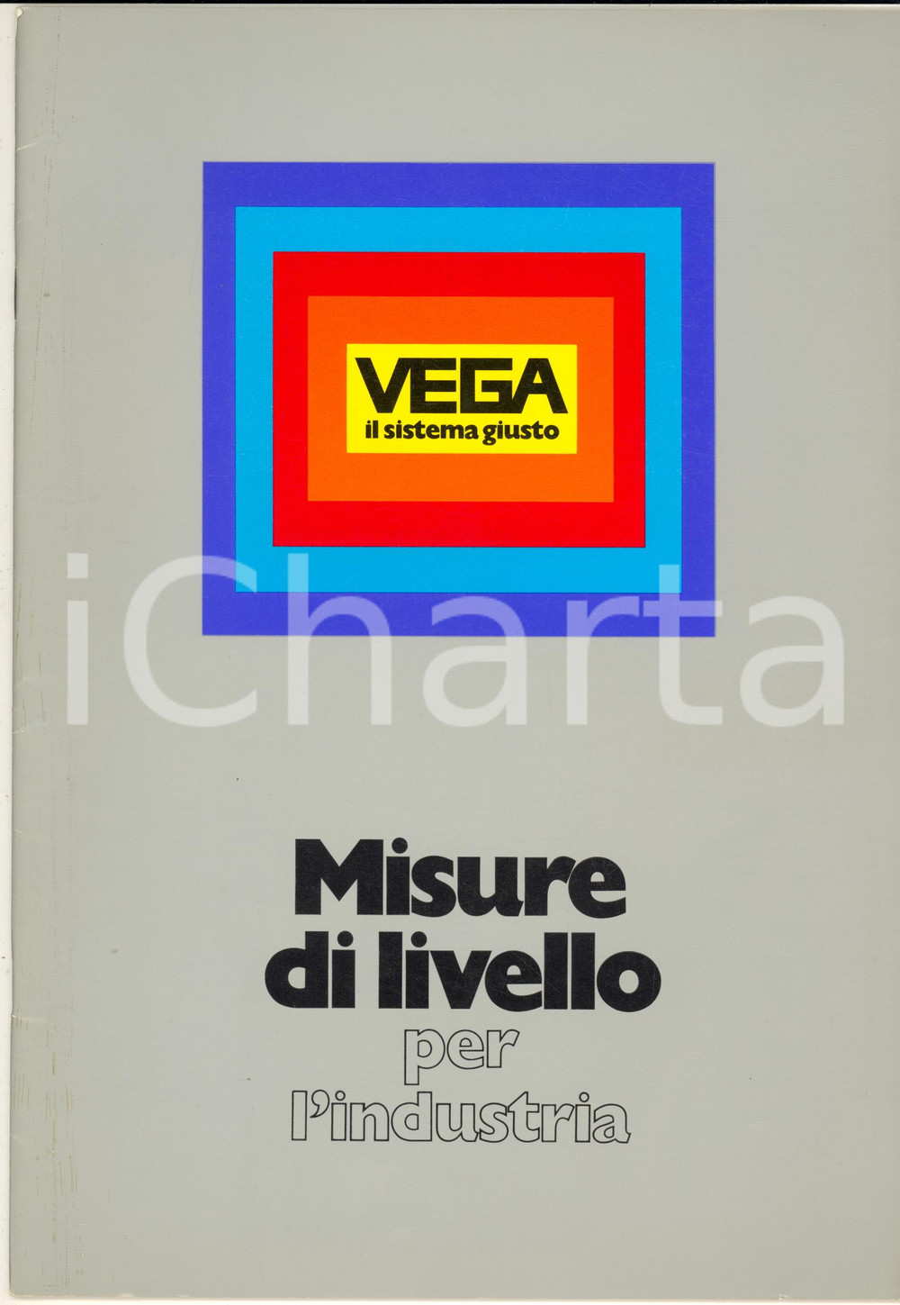 Materiale pubblicitario d’epoca 1974 SCHILTACH VEGA Misure di livello per l industria Catalogo generale 1