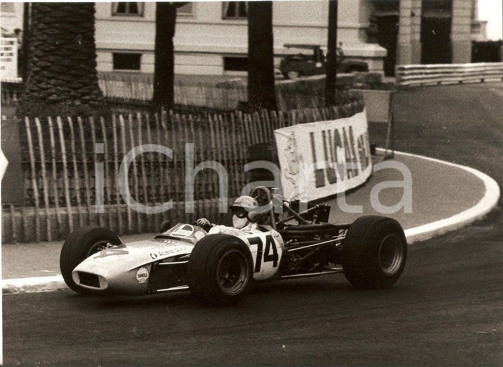 Fotografia d epoca originale 1970 AUTOMOBILISMO Gara su circuito cittadino Foto 1