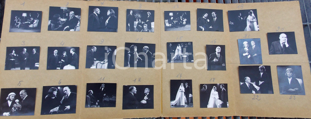 Fotografia d epoca originale 1966 MILANO TEATRO SANT ERASMO Tutto per bene Maner LUALDI Foto 23 provini 1