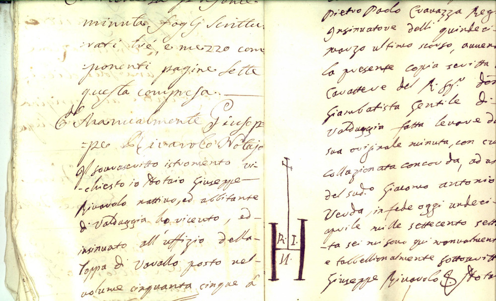 Documento originale, autentico 1776 RASTIGLIONE Dazione di pagamento Teodoro TESTA pro Giacomo Antonio VERDA 1