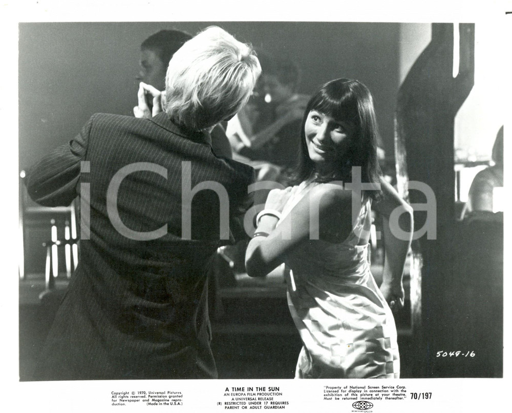 Fotografia d epoca originale 1970 A TIME IN THE SUN  PRINSESSAN Monica NIELSEN  Movie Ã…ke FALCK Photo 1