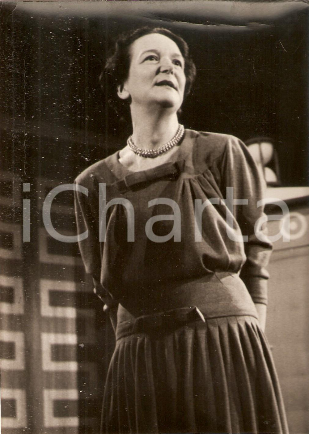 Fotografia d epoca originale 1956 LASCIA O RADDOPPIA Maria Teresa BALBIANO Ritratto della concorrente Foto 1