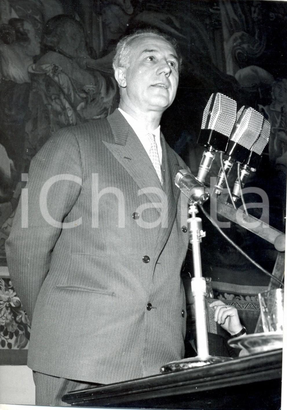 Fotografia d epoca originale 1955 ROMA  Associazione Internazionale Stampa Latina  Raimondo MANZINI Foto 1