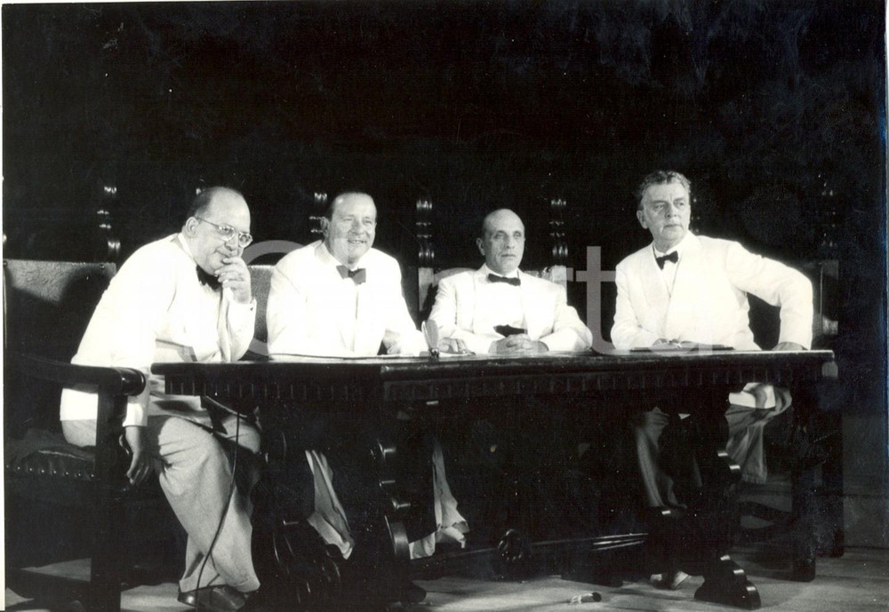 Fotografia d epoca originale 1958 TAORMINA Processo mito di Ulisse D ANGELANTONIO LIUZZI SOTIS BELLAVISTA 1