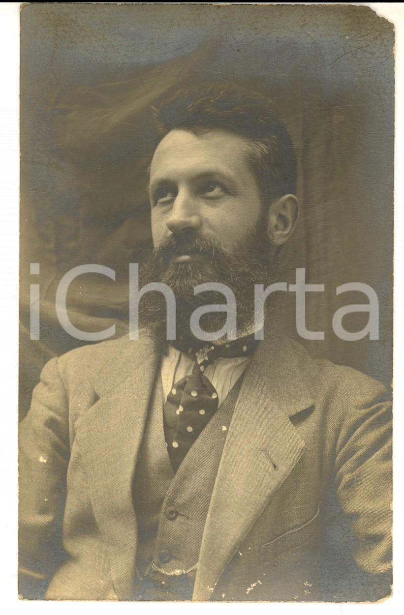 Fotografia d epoca originale 1910 ca AREA DI VOGHERA Ritratto di giovane della famiglia MAZZERI  Foto 10x15 1