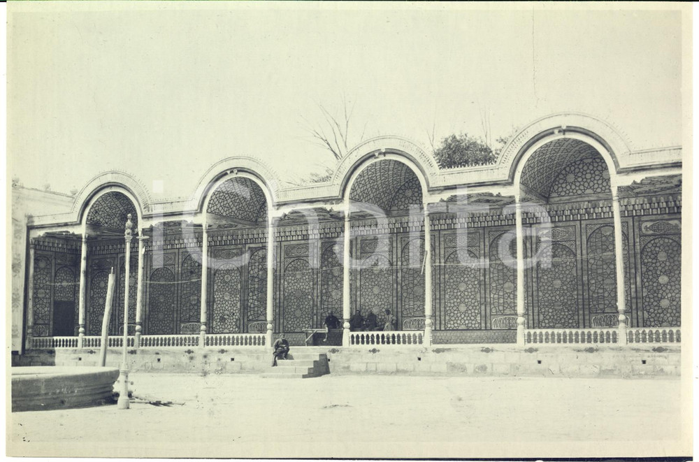 Fotografia d epoca originale 1934 BUKHARA UZBEKISTAN Emirâ€™s Summer Palace Sitorai Mohi Hosa RARE Photo 1
