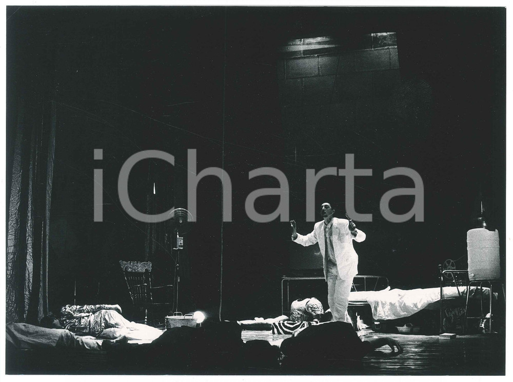 Fotografia d epoca originale 1988 TEATRO Compagnia MAGAZZINI CRIMINALI Artaud di Federico Tiezzi Foto 1