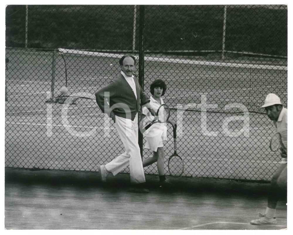 Fotografia d epoca originale 1970 ca NEW YORK  Central Park  John KENNEDY jr after a tennis match Photo 1