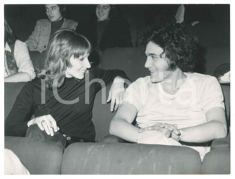 Fotografia d epoca originale 1971 ITALIA  GOSSIP Paola PITAGORA Tito SCHIPA jr  Foto 24x18 cm 3 1