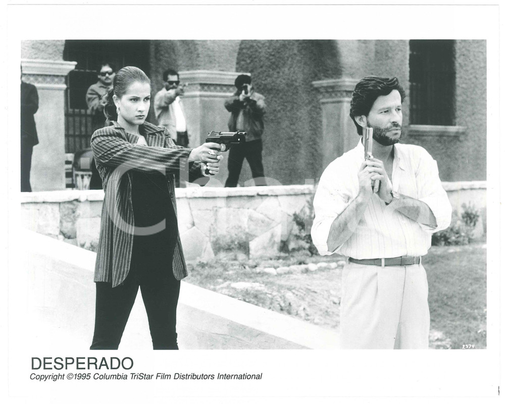 Materiale cinematografico d’epoca 1995 CINEMA  DESPERADO Angels AVILES Joaquim DE ALMEIDA Photo 25x20 cm 1