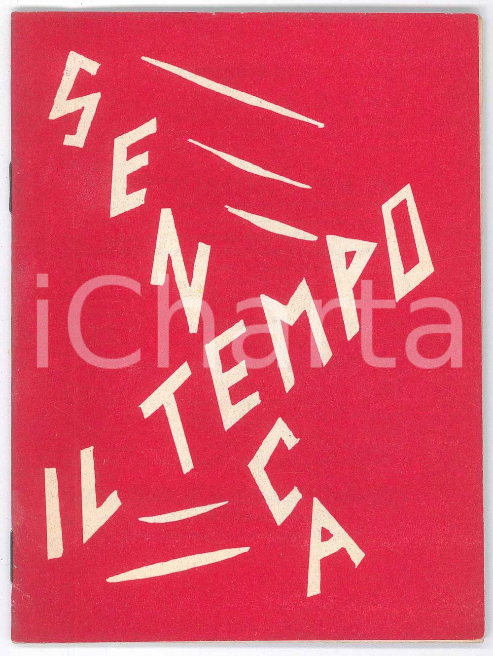 Libro, pubblicazione d epoca 1992 Lucio Anneo SENECA Il tempo  ill. CAPEK  STAMPA ALTERNATIVA 1