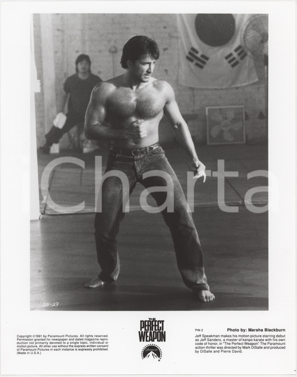 Materiale cinematografico d’epoca 1991 The Perfect Weapon di Mark DiSALLE  Jeff SPEAKMAN Ritratto  Foto 2 1