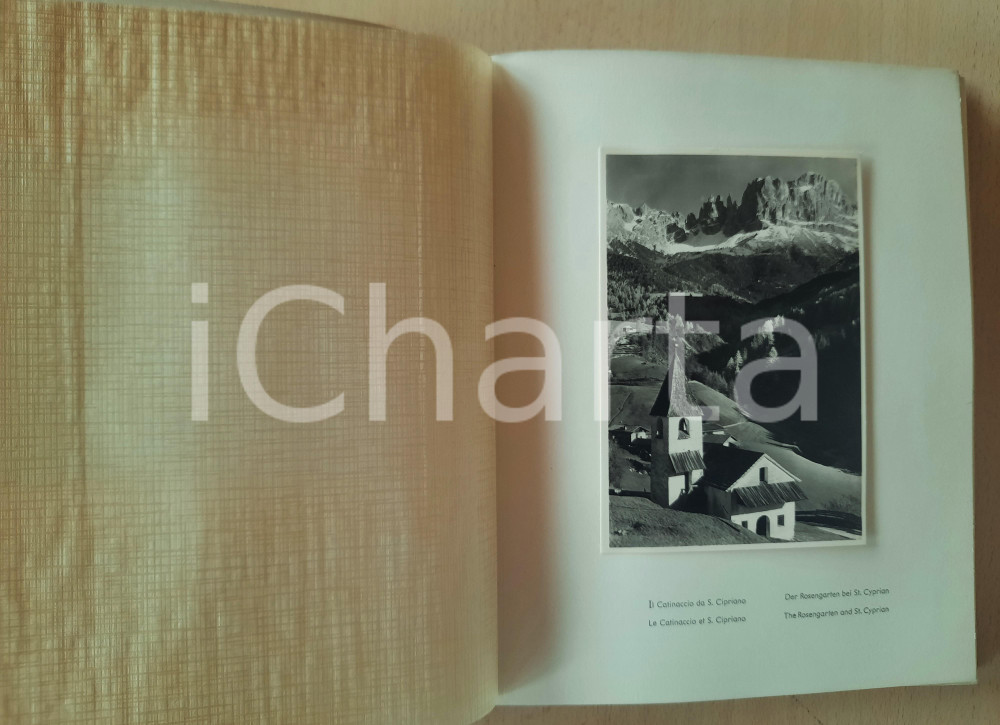 Libro, pubblicazione d epoca 1955 ca Regione TRENTINO ALTOADIGE  Volume con vere fotografie 25 pp. 1