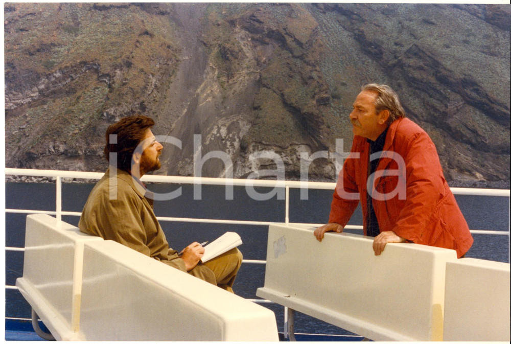 Fotografia d epoca originale 1993 CINEMA Film Caro Diario  Nanni MORETTI Renato CARPENTIERI Foto 1 1
