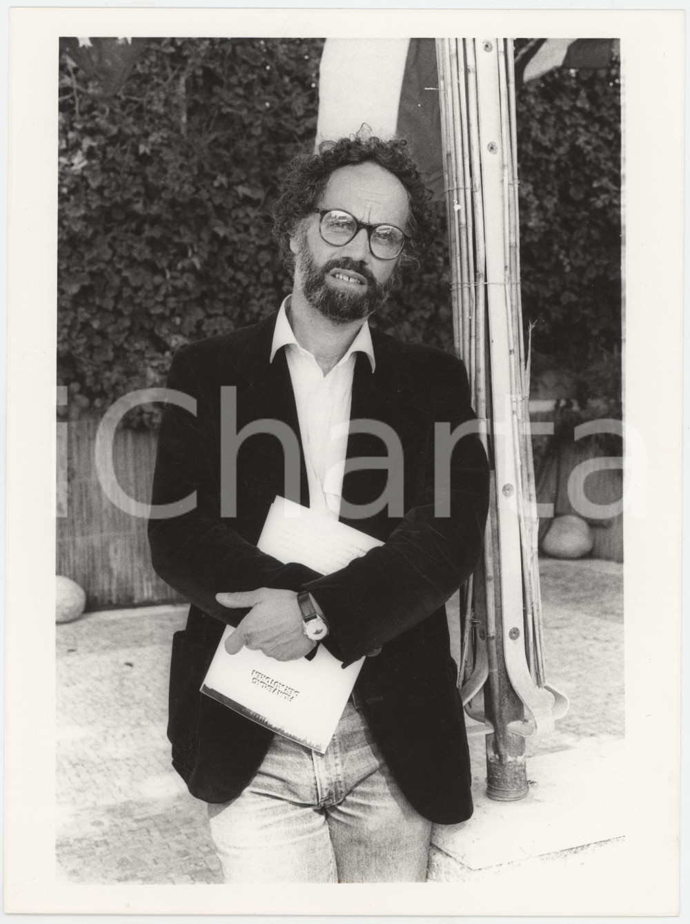 Fotografia d epoca originale 1986 VENEZIA Mostra del Cinema  Markus IMHOOF Ritratto del regista  Foto 1 1