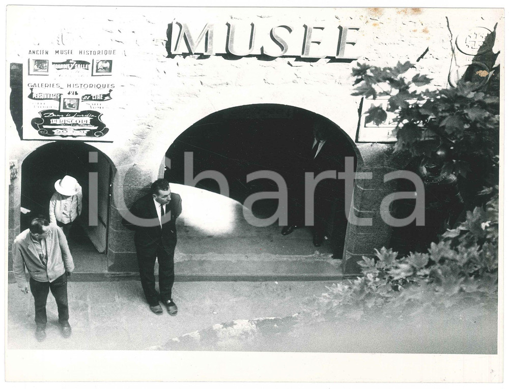Fotografia d epoca originale 1963 MONT SAINTMICHEL Ancien musÃ©e historiques  Foto ARTISTICA 24x18 cm 1