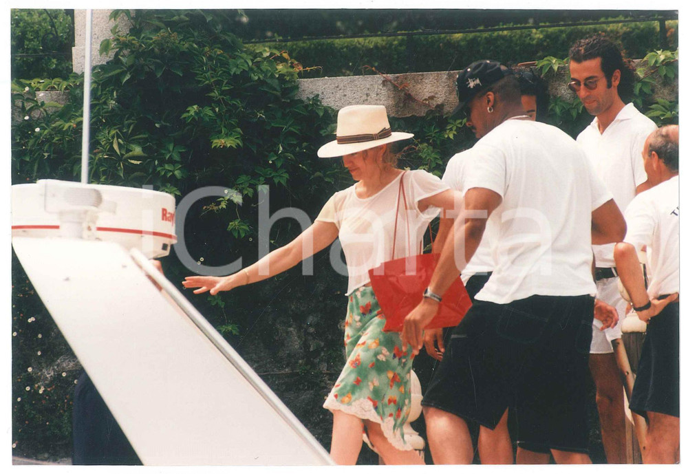 Fotografia d epoca originale 1995 ca VENEZIA  MADONNA Louise Veronica CICCONE paparazzata  Foto 19x13 2 1