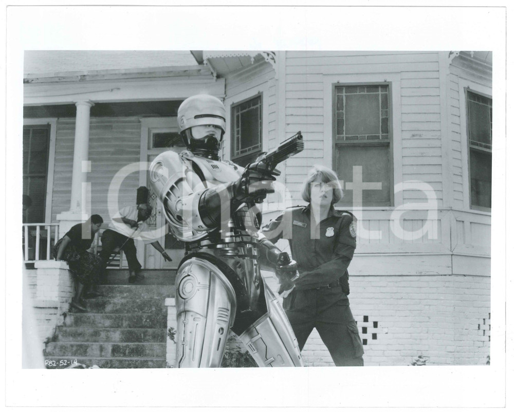 Fotografia d epoca originale 1990 CINEMA Film Robocop 2 Peter WELLER Nancy ALLEN Foto 1 1