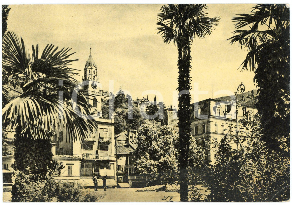 Cartolina originale da collezione 1950 ca MERANO BZ Chiesa di San NicolÃ²  Cartolina FG NV 1