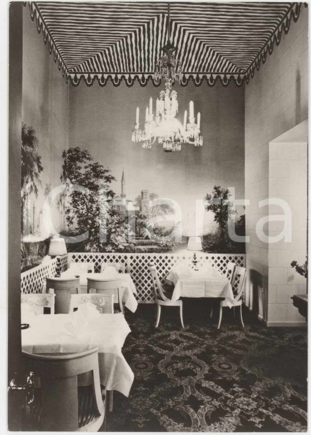 Cartolina originale da collezione 1960 STOCKHOLM SE Brända Tomten Stureplan  Postcard FG NV 1