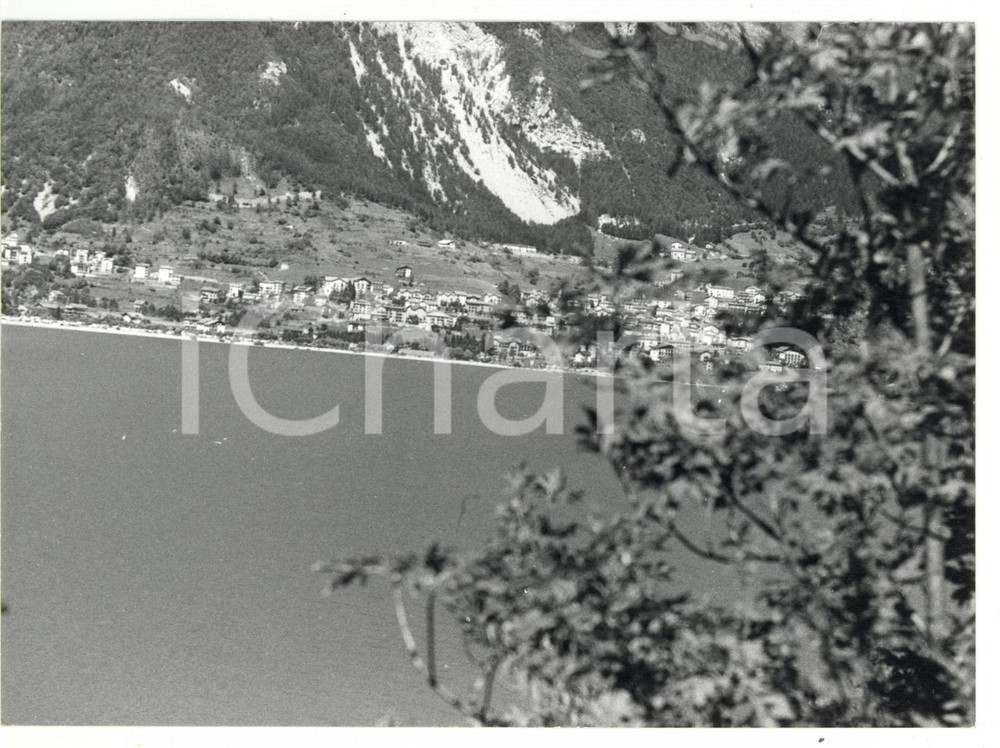 Fotografia d epoca originale 1982 LAGO DI MOLVENO TN Veduta panoramica  Fotografia VINTAGE 18x13 cm 1