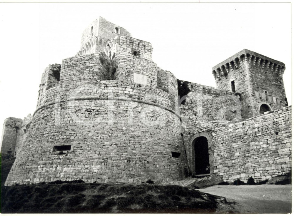 Fotografia d epoca originale 1977 ASSISI Rocca Maggiore  L ingresso e la torre angolare Fotografia 18x13 cm 1