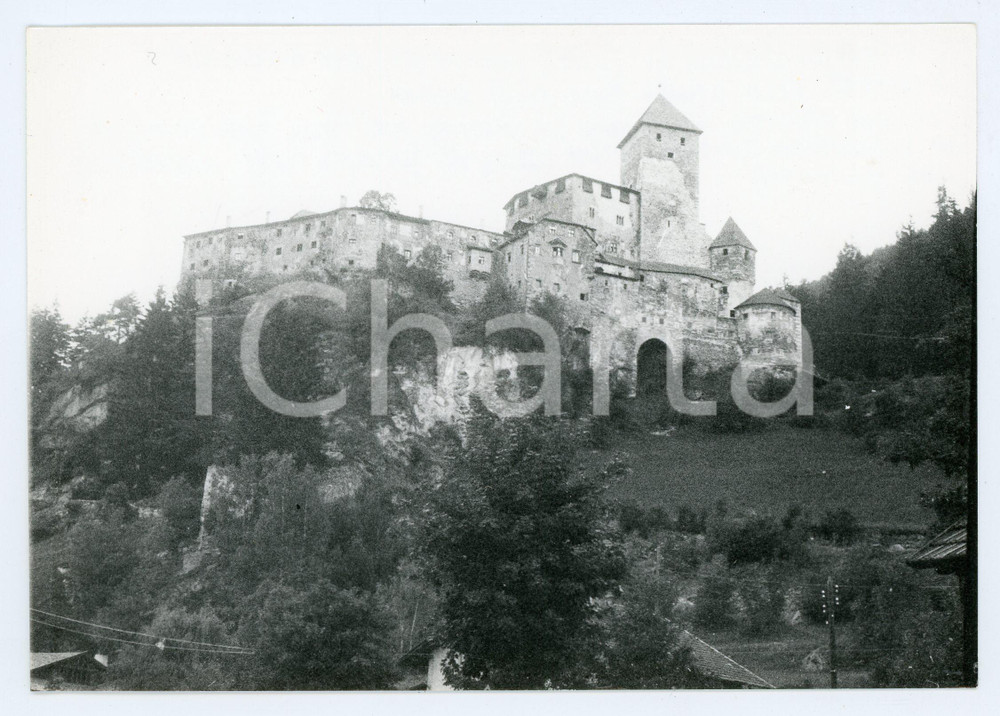 Fotografia d epoca originale 1982 CAMPO TURES  ALTO ADIGE Castel Taufers  Foto 17x13 cm 1