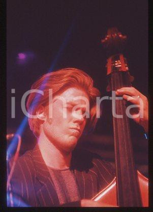 Fotografia d epoca originale Kyle EASTWOOD  MILAN Jazz bassist Performance 1999 ca  35 mm vintage slide 14 1