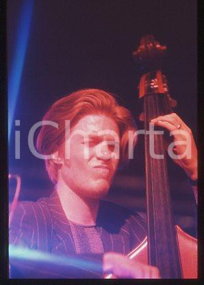 Fotografia d epoca originale Kyle EASTWOOD  MILAN Jazz bassist Performance 1999 ca  35 mm vintage slide 15 1