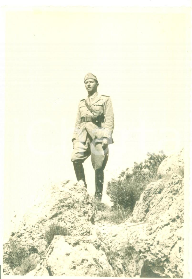Fotografia d epoca originale 1931 Ritratto di un ufficiale di fanteria Fotografia VINTAGE 10 x 14 cm 1