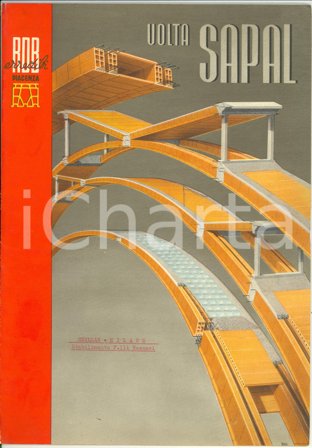 Materiale pubblicitario d’epoca 1962 PIACENZA  ROB Erredibi  Volta SAPAL  Istruzioni per la costruzione 1