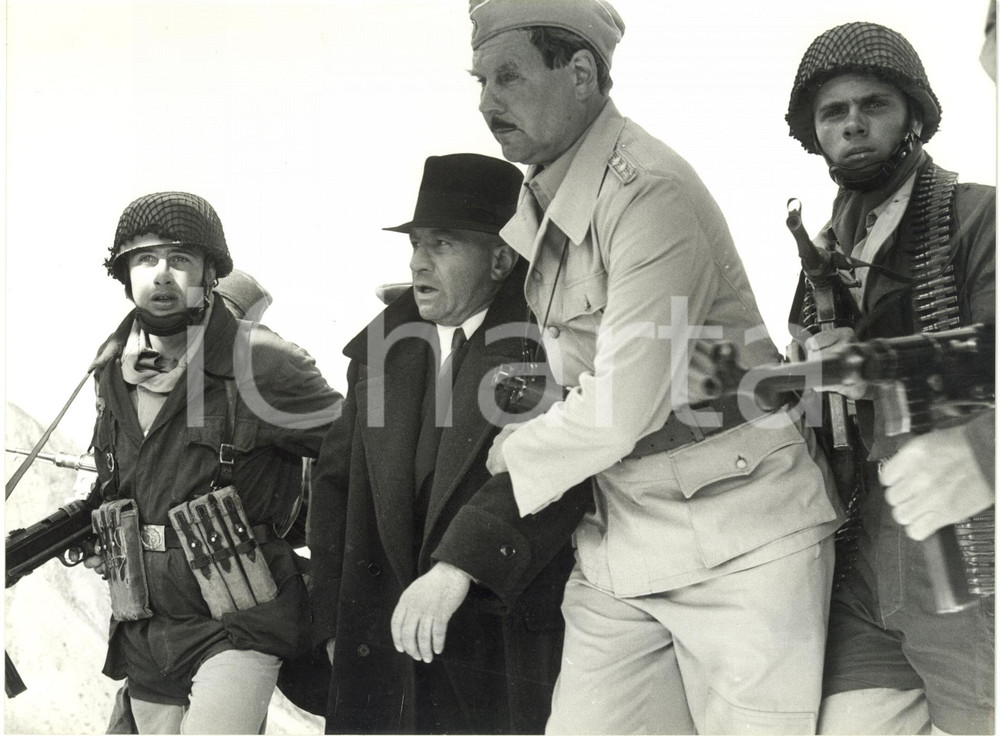 Fotografia d epoca originale 1984 ITALIA CINEMA Io e il Duce  Bob HOSKINS interpreta Benito MUSSOLINI Foto 1