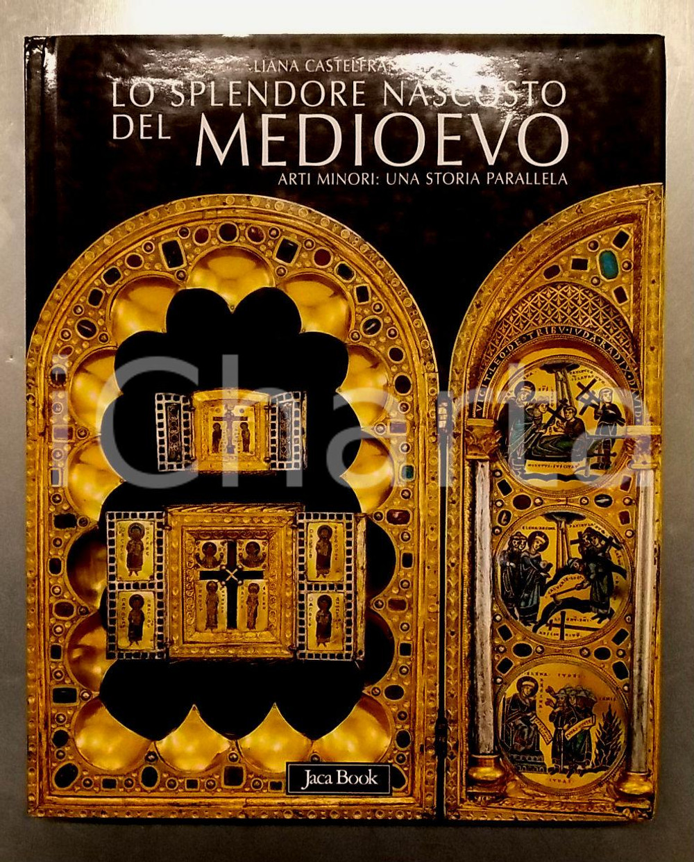 2005 Liana CASTELFRANCHI Lo splendore nascosto del Medioevo - Ed. JACA BOOK Volume con numerose illustrazioni a colori a piena pagina, legatura editoriale in cartonato con titoli al dorso e sovraccoperta illustrata. EDITORE: Jaca Book - Milano PAGINE: 239DIMENSIONI: 25x30 cm  CONDIZIONI: G (ma lievi segni d'uso alla sovraccoperta)    originale e autentica 1