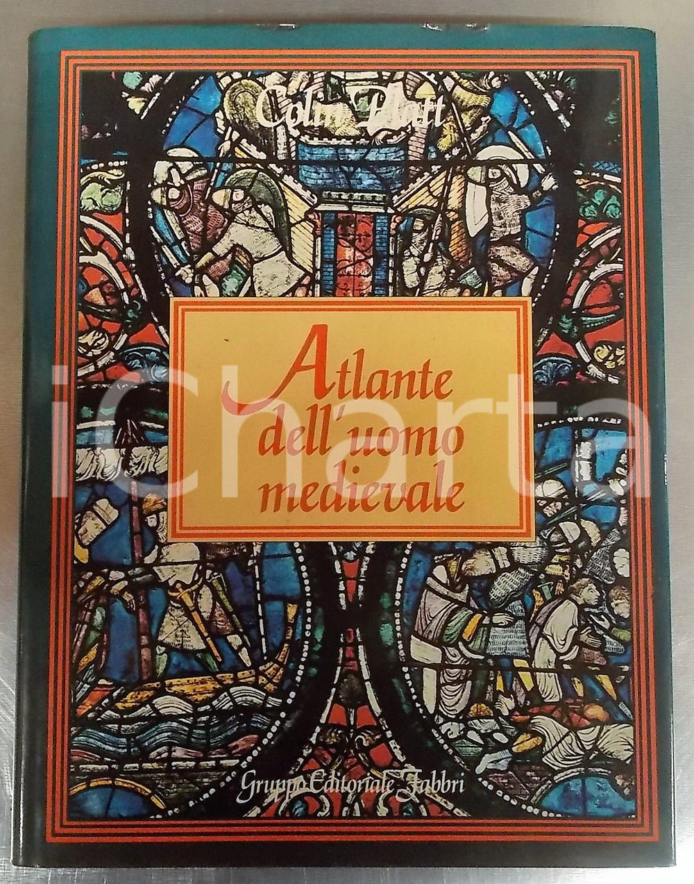 1982 Colin PLATT Atlante dell'uomo medievale - Volume ILLUSTRATO *Ed. FABBRI