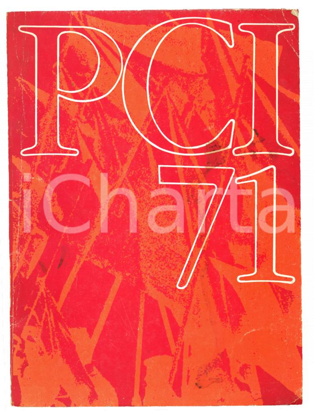 1971 ALMANACCO PCI Cinquantenario Partito Comunista Italiano *Pubblicazione