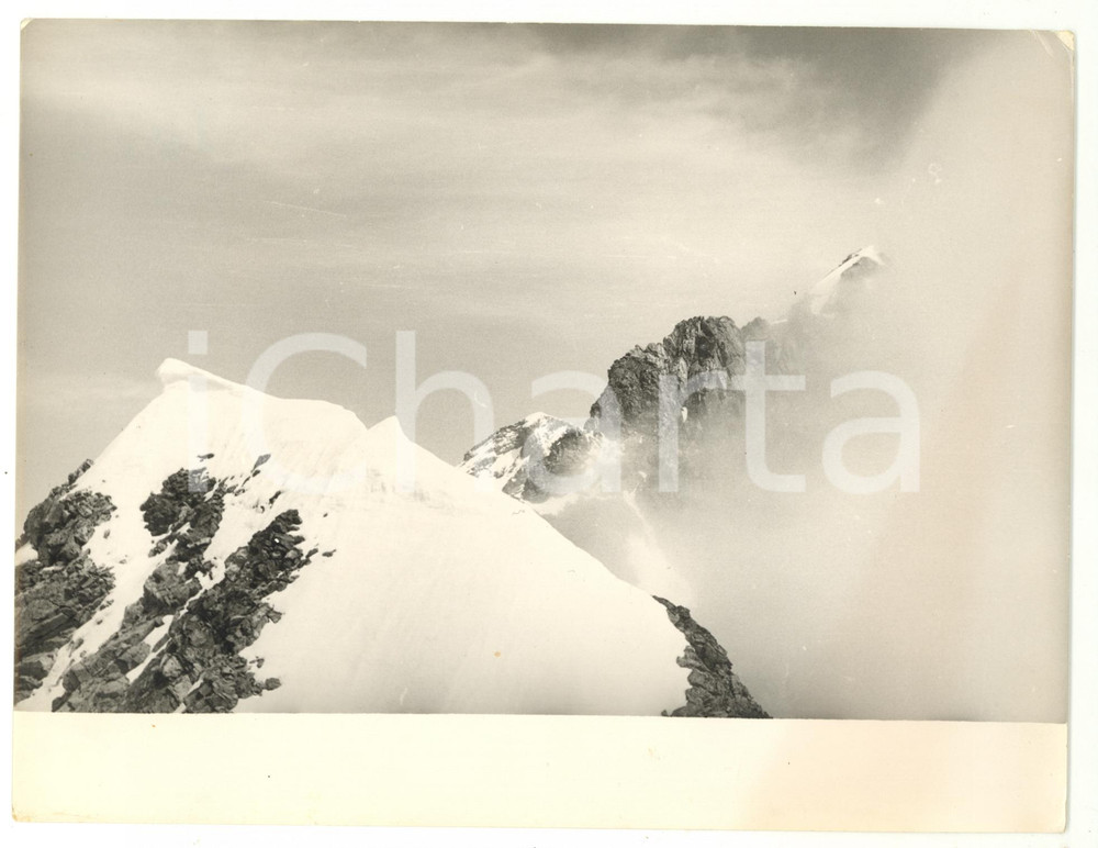 1960 ca FRANCIA Veduta delle alture da BRECHE *Foto VINTAGE 24x15