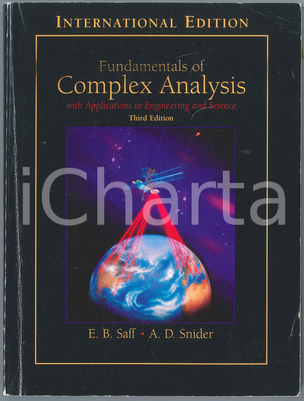 Libro, pubblicazione d epoca 2003 E.B. SAFF A.D. SNIDER Fundamental of Complex Analysis Third Edition 1