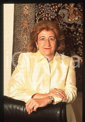 Sonja KOHN - FINANCE Portrait of Austrian banker 1995 ca * 35 mm vintage slide 1