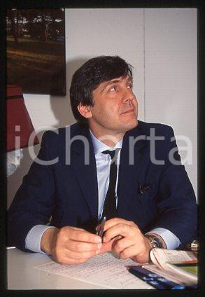 Giorgio GOSETTI ITALIA Ritratto del Critico Cinema 1998 ca* 35mm vintage slide 1