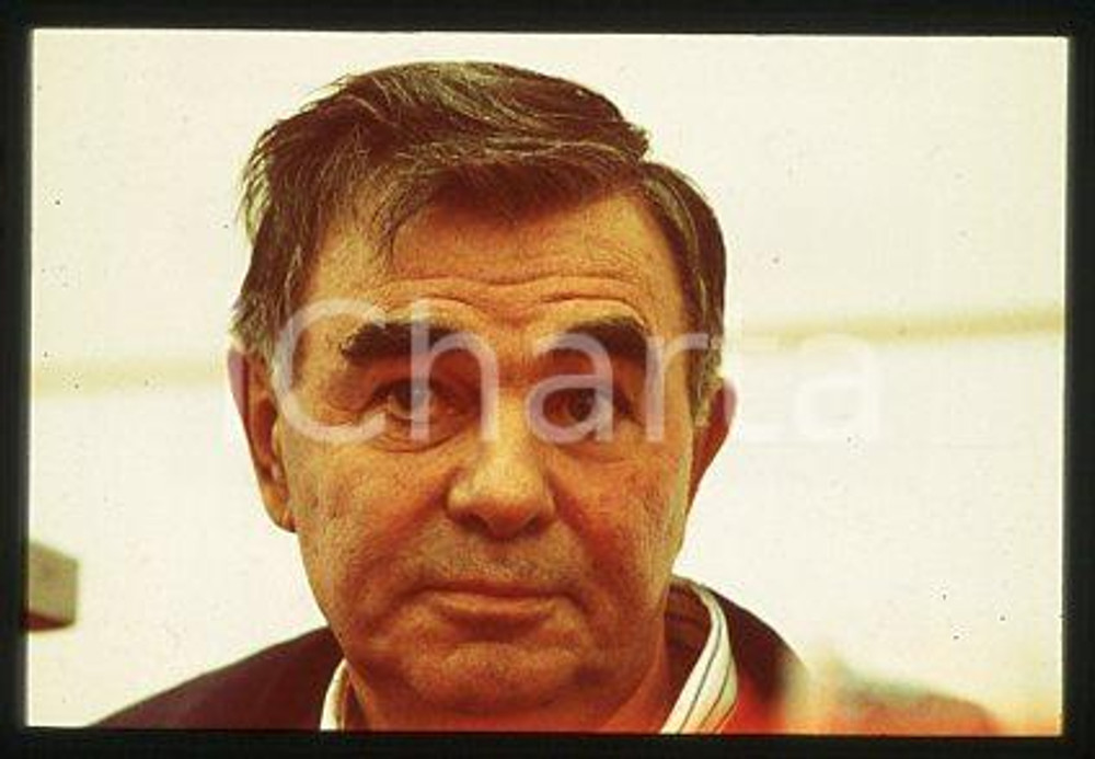 Italo ALLODI - CALCIO General manager bianconero 1990 ca * 35 mm vintage slide 4