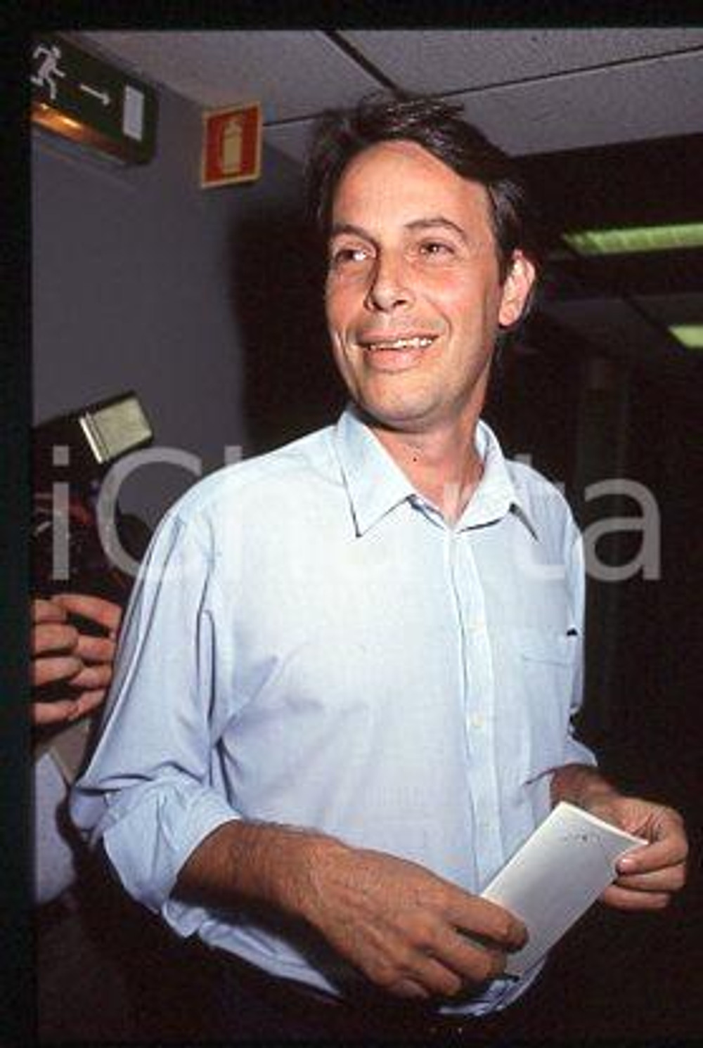 Marco FUMAGALLI - PCI Italian politician Portrait 1990 ca *35mm vintage slide 13
