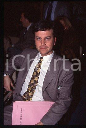 Nicola PASETTO -ITALIA ALLEANZA NAZIONALE Politico 1995 ca *35mm vintage slide 9