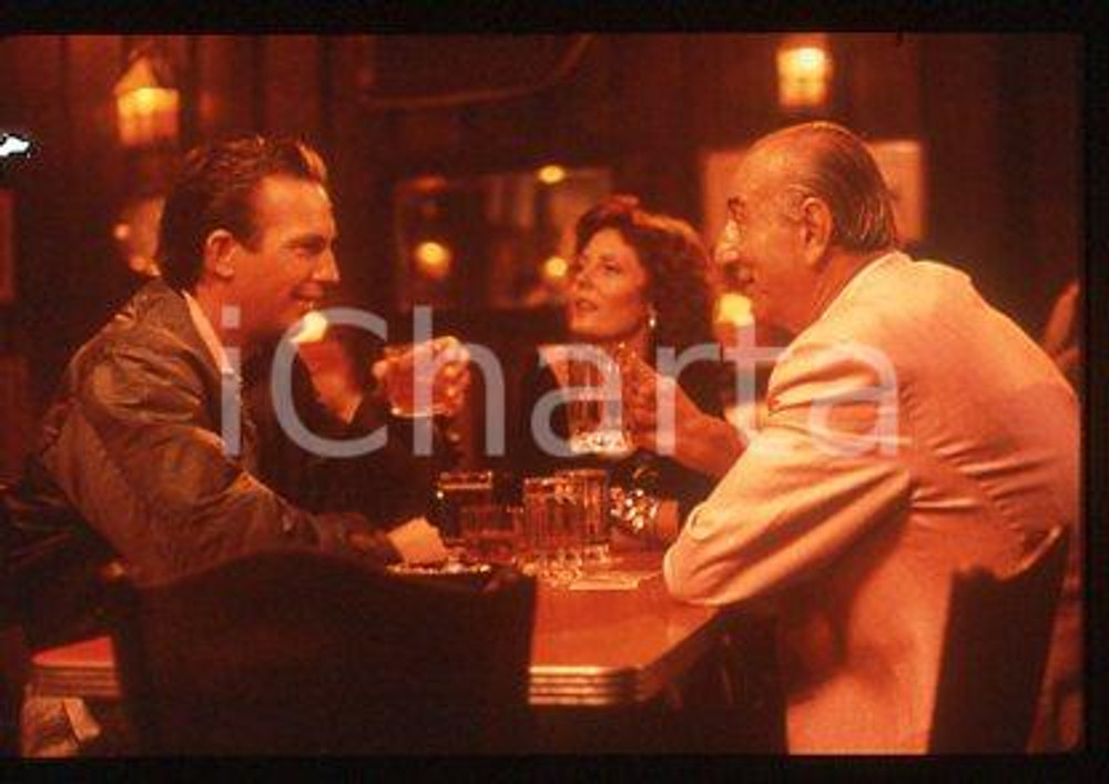 Kevin COSTNER Max PATKIN - CINEMA Bull Durham 1988 * 35 mm vintage slide 33
