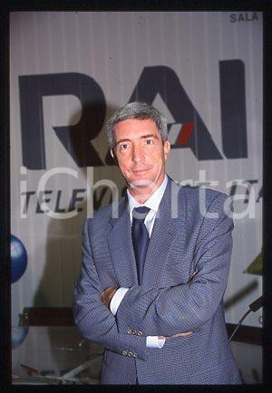 Ennio CHIODI - RAI ITALIA Ritratto del direttore 1999 ca * 35 mm vintage slide 3