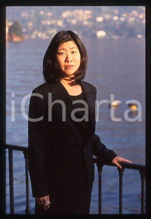 Banana YOSHIMOTO -LAGO DI COMO Scrittrice Ritratto 1993 ca *35mm vintage slide 2
