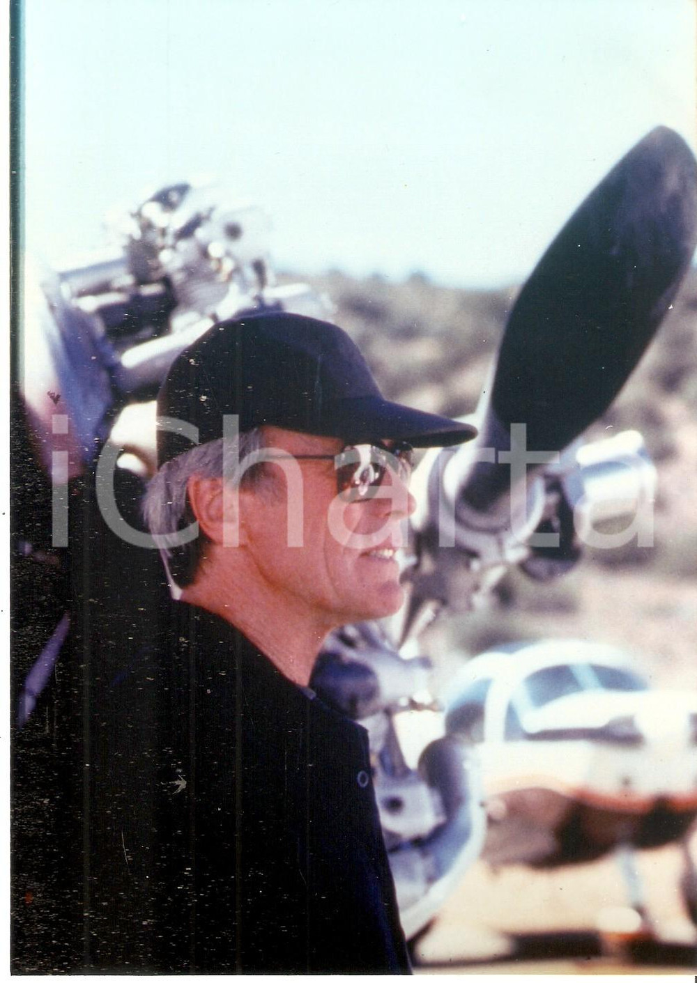 2000 SPACE COWBOYS Clint EASTWOOD sul set del film *Foto 12x18 cm