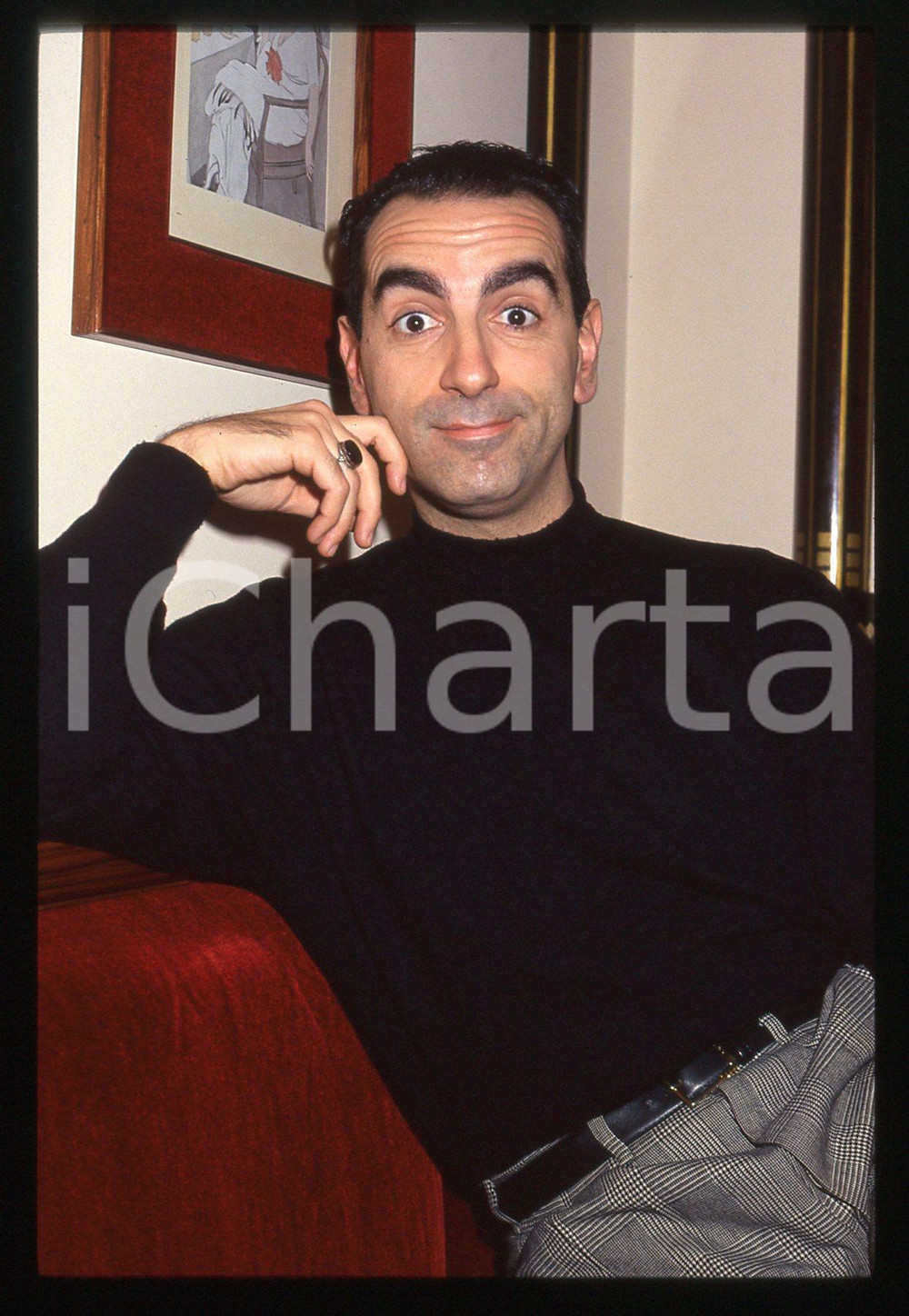 35mm vintage slide* 1993 ITALIA Gennaro CANNAVACCIUOLO Ritratto dell'attore (16)