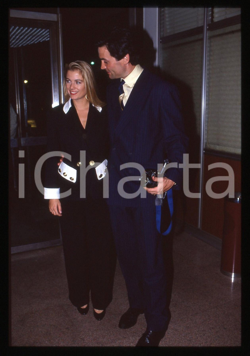 35mm vintage slide* 1990 ca ITALIA Katherine KELLY LANG Daniel McVICAR (3)