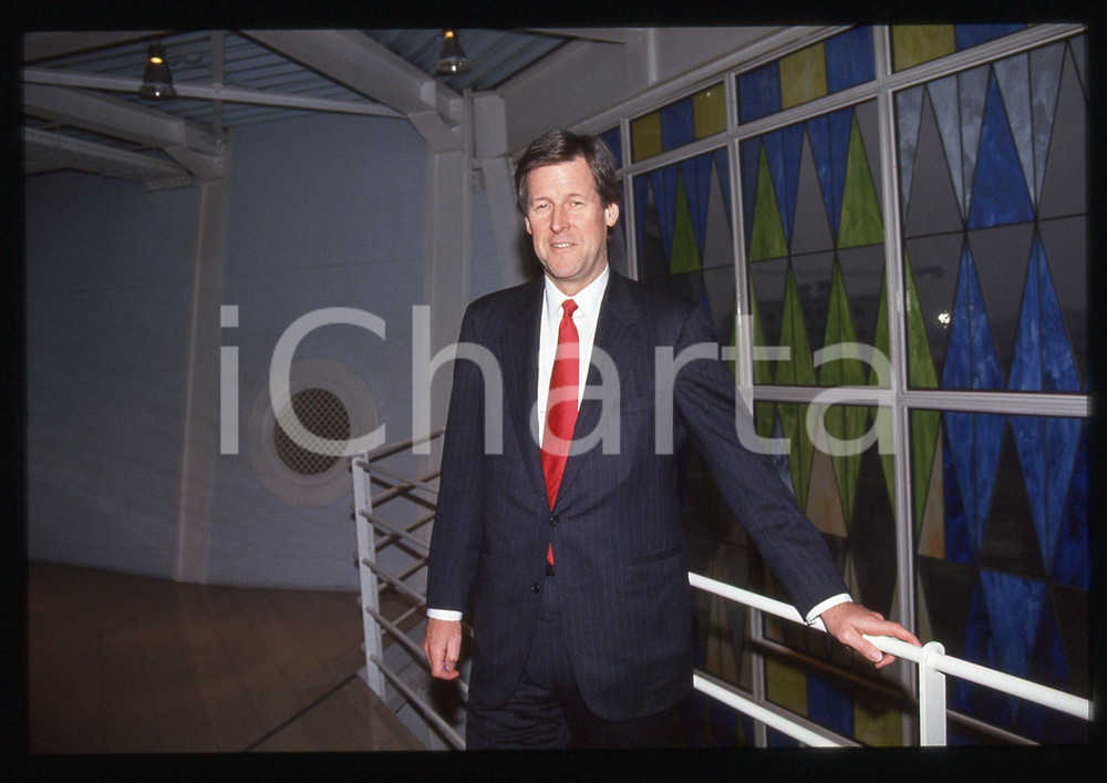 35mm vintage slide* 1985 ca COSTUME James KELLY ritratto dello scrittore (4)